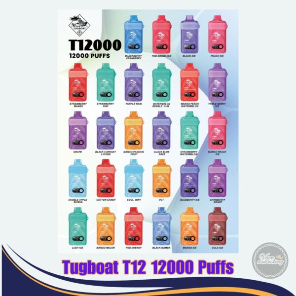 Tugboat T12000 Puffs Disposable Vape
