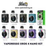 Vaporesso Xros 4 Nano Pod System All Colors