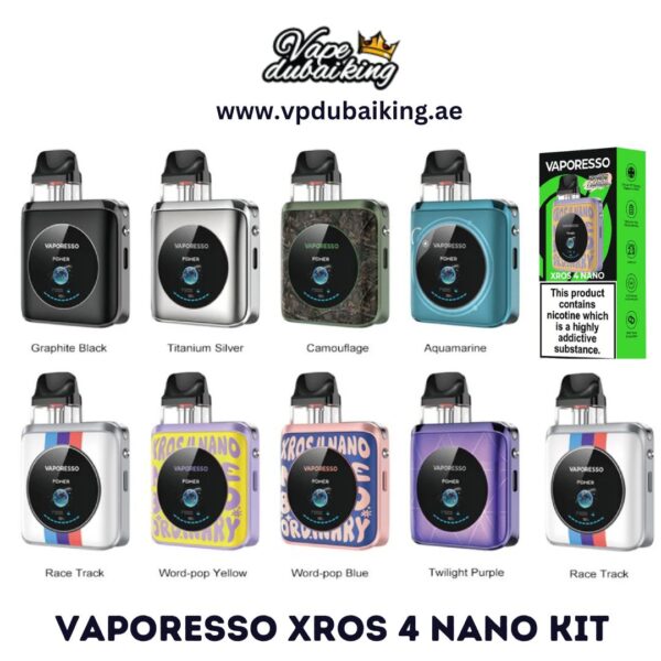 Vaporesso Xros 4 Nano Pod System All Colors