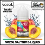 Vozol Saltnic E-juice Peach Ice