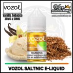 Vozol Saltnic E-juice Vanilla Cream Tobacco