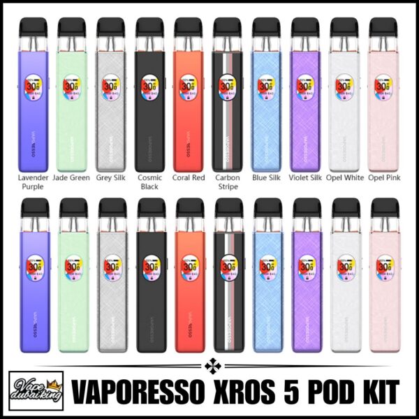 Vaporesso Xros 5 Pod System Vape in Dubai all color