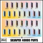 Silvaper 40000 Puffs Disposable all flavor 2%