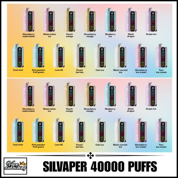 silvaper 40000 puffs