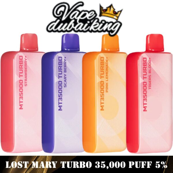 Lost Mary Turbo MT35000 Puffs 5% Disposable in Dubai