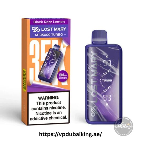 Lost Mary Turbo MT35000 Puffs Blue Razz Lemon