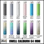 Uwell Caliburn G4 Mini Pod Vape Kit All Colors