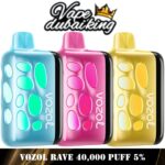 Best Vozol Rave 40000 puffs 50MG Disposable in Dubai
