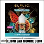 Elfliq Saltnic E-liquid By Elfbar Iced Watermelon
