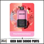 Geek Bar 50000 Puffs Disposable Vape Peach Watermelon