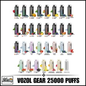 vozol gear shisha 25000 puffs