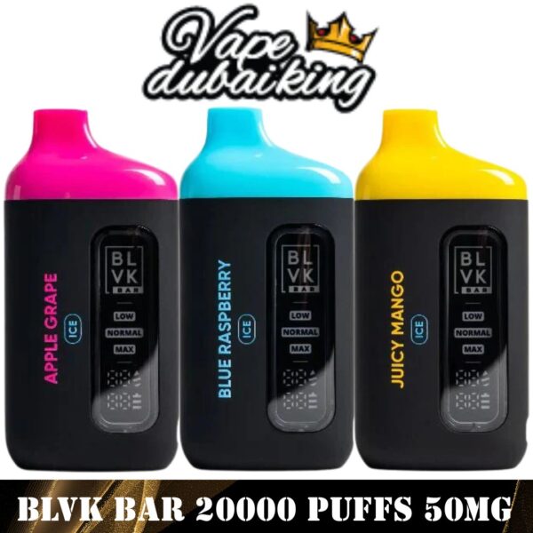 BLVK bar 20000 Puffs 50MG Disposable Vape in Dubai
