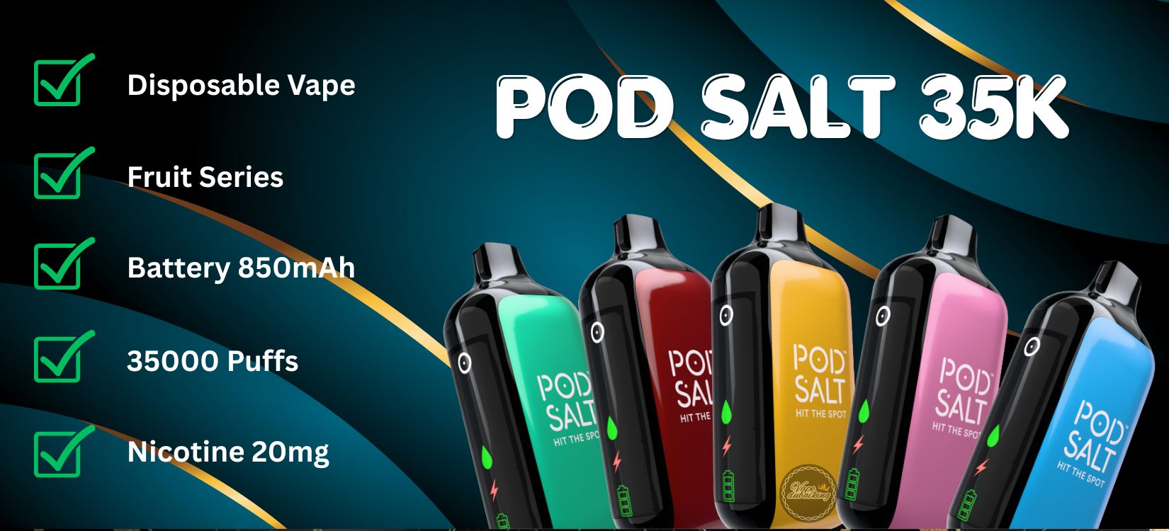 Buy Pod Salt 35K Puffs in Dubai | Vape Dubai King