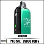 Pod Salt 35000 Puffs 20MG Disposable Vape Fresh Mint