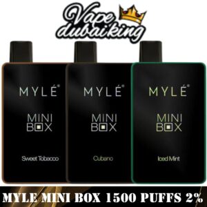 myle mini box 1500 puffs