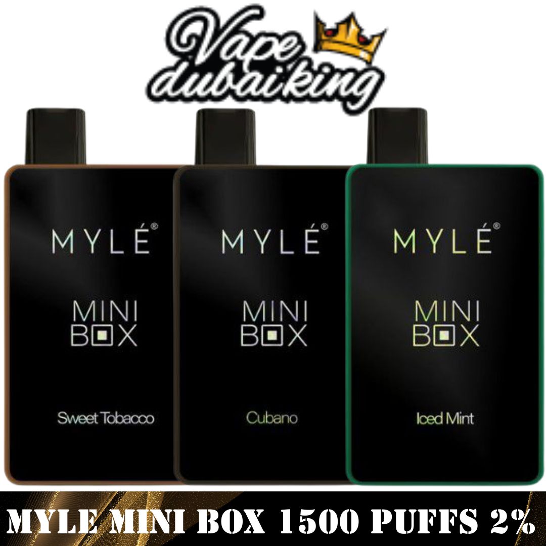 Myle Mini Box 1500 Puffs Disposable Vape in Dubai UAE