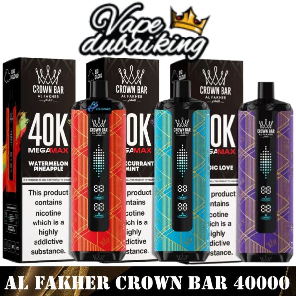 Al Fakher Mega Max 40000 Puffs Disposable Vape In Dubai