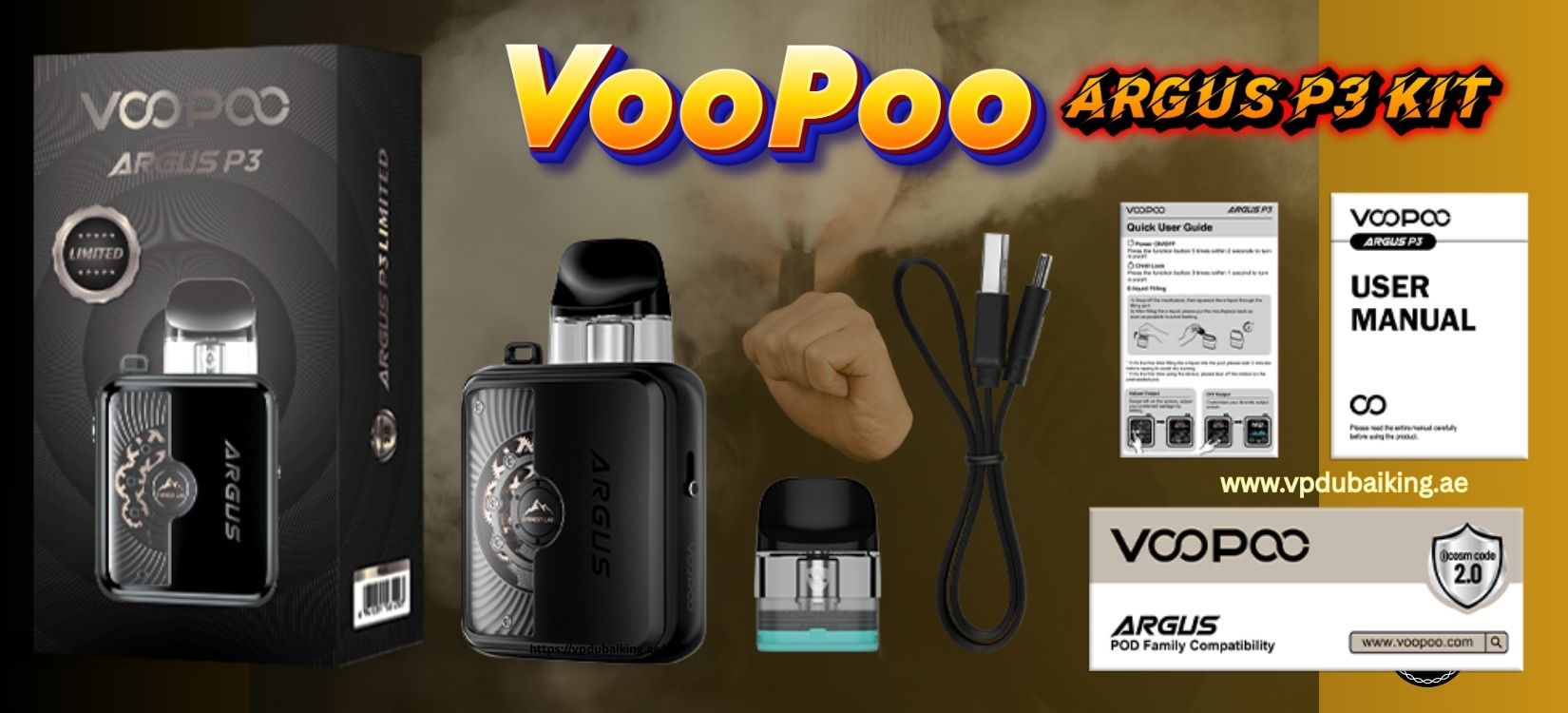 Voopoo Argus P3 Pod kit in Dubai 3 Best Review of Voopoo Argus P3 pod system