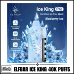 Elf Bar ice king pro 40000 puffs Blueberry Ice