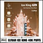 Elf Bar ice king pro 40000 puffs Coffee