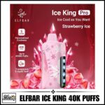Elf Bar ice king pro 40000 puffs Strawberry Ice