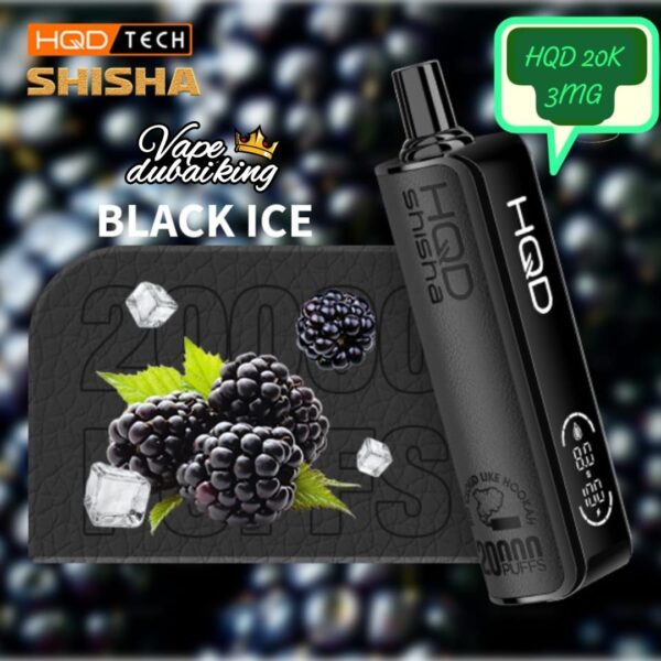 HQD Shisha 20K Black Ice