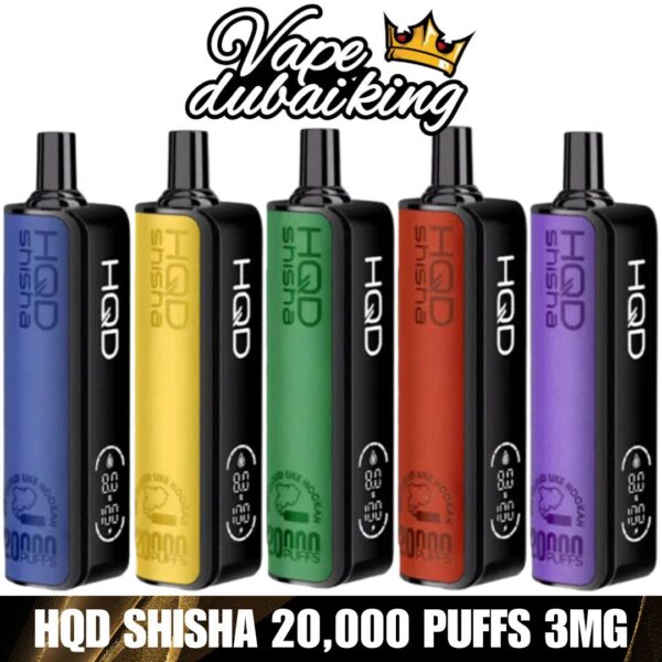HQD Shisha 20K Hookah Disposable Vape in Dubai