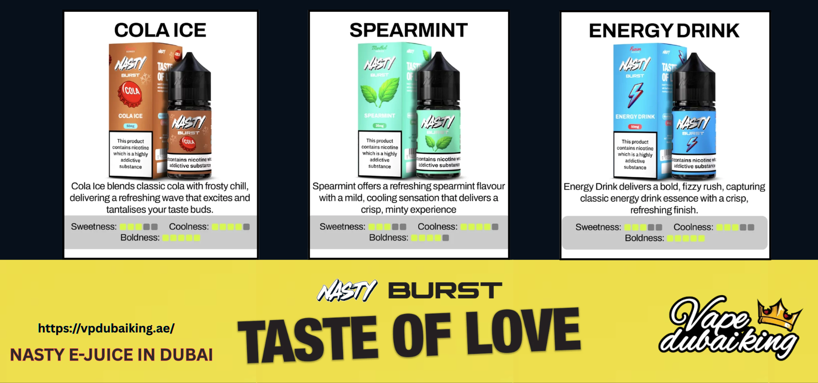 Nasty Brust Salt Nicotine Review