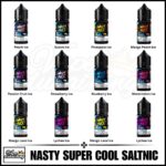 Nasty Super Cool 35MG Salt Nicotine all flavors