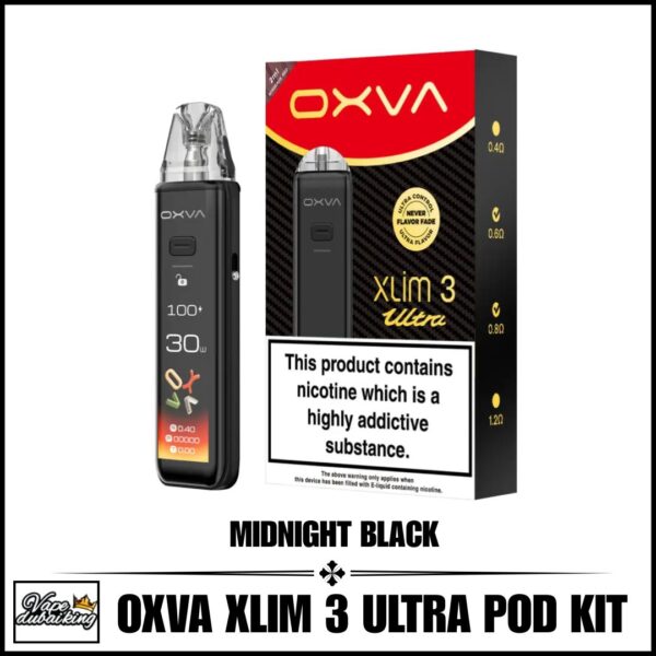 Oxva Xlim 3 Ultra Pod Kit Midnight Black