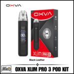 Oxva Xlim Pro 3 Pod Kit Black Leather