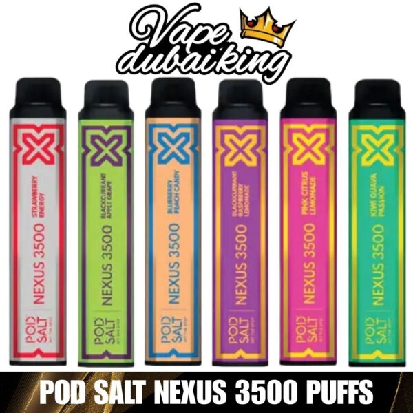 Pod Salt Nexus 3500 Puffs Disposable Vape in Dubai
