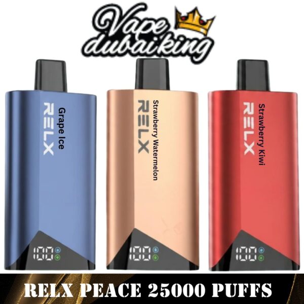 Relx Peace 25000 Puffs Disposable Vape 20MG in Dubai