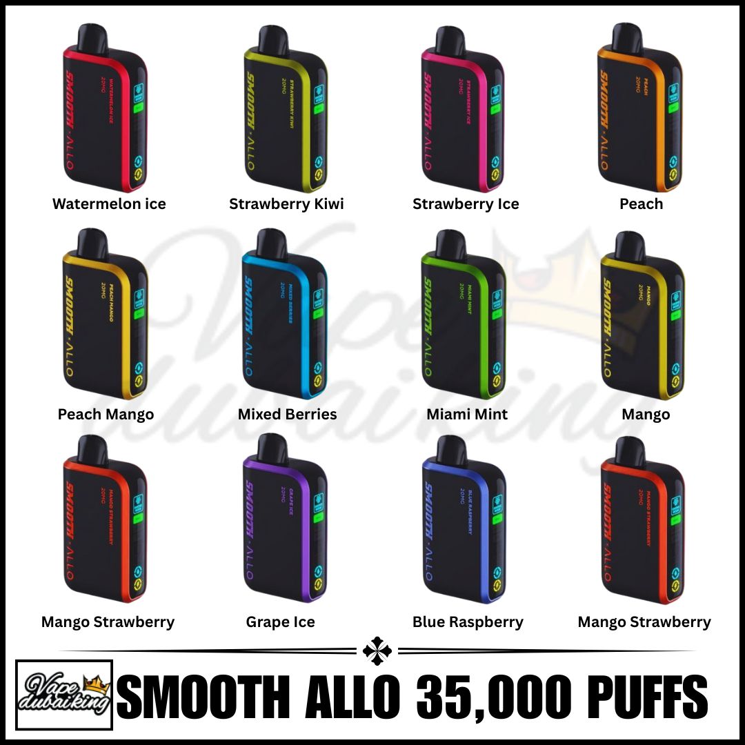 Smooth Allo 35000 Puffs Disposable All Flavors