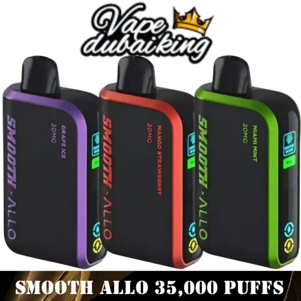 Smooth Allo 35000 Puffs Disposable Vape 20MG In Dubai
