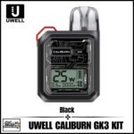 Uwell Caliburn GK3 Pod Kit Black