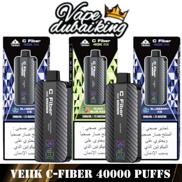 VEIIK C Fiber 40000 Puffs Disposable in Dubai