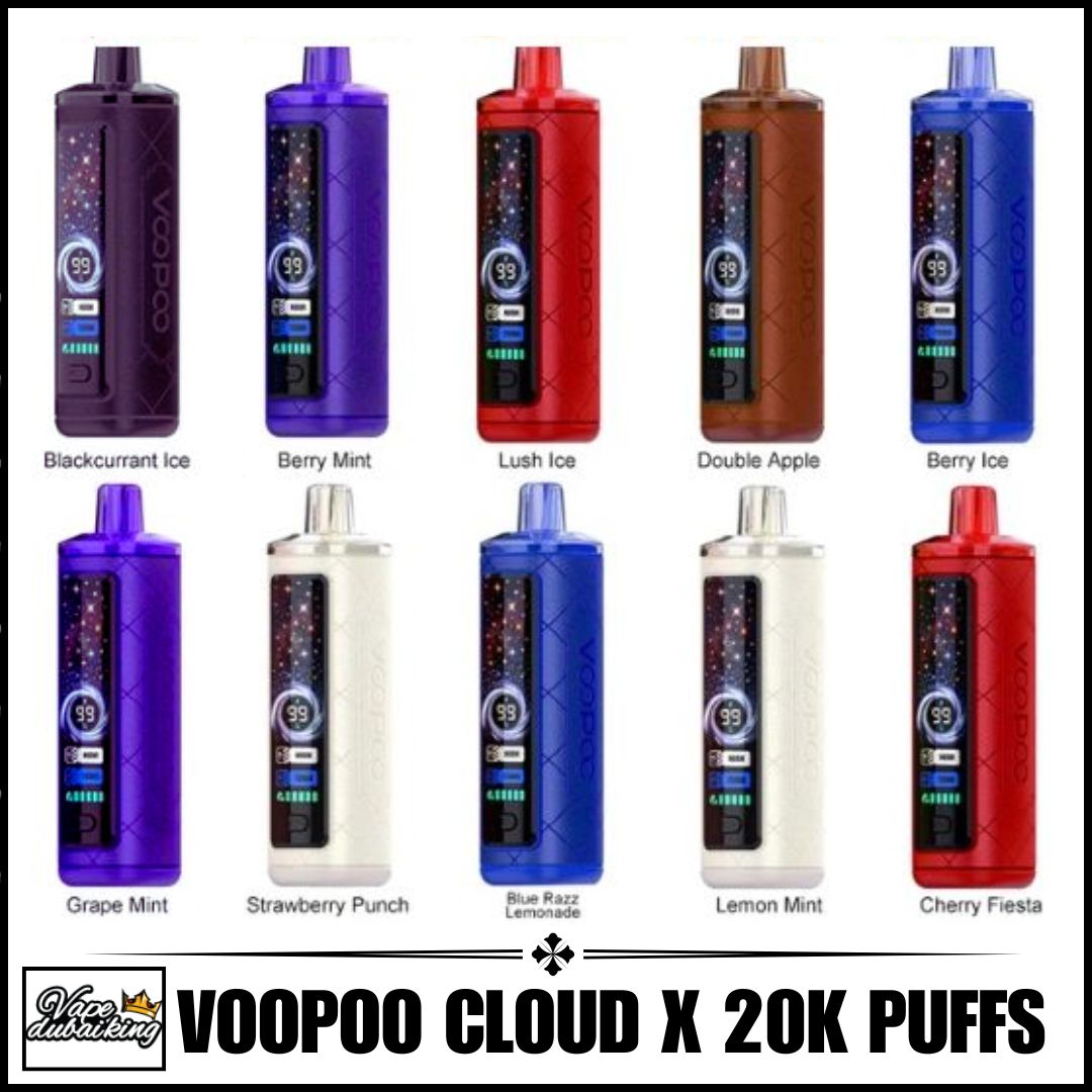 VOOPOO Cloud X 20000 Puffs 6MG All Flavors