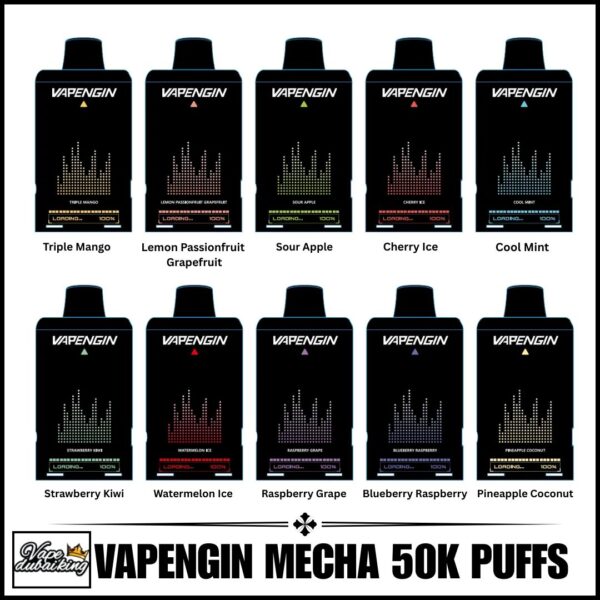 Vapengin Mecha 50000 Puffs Disposable All Flavors