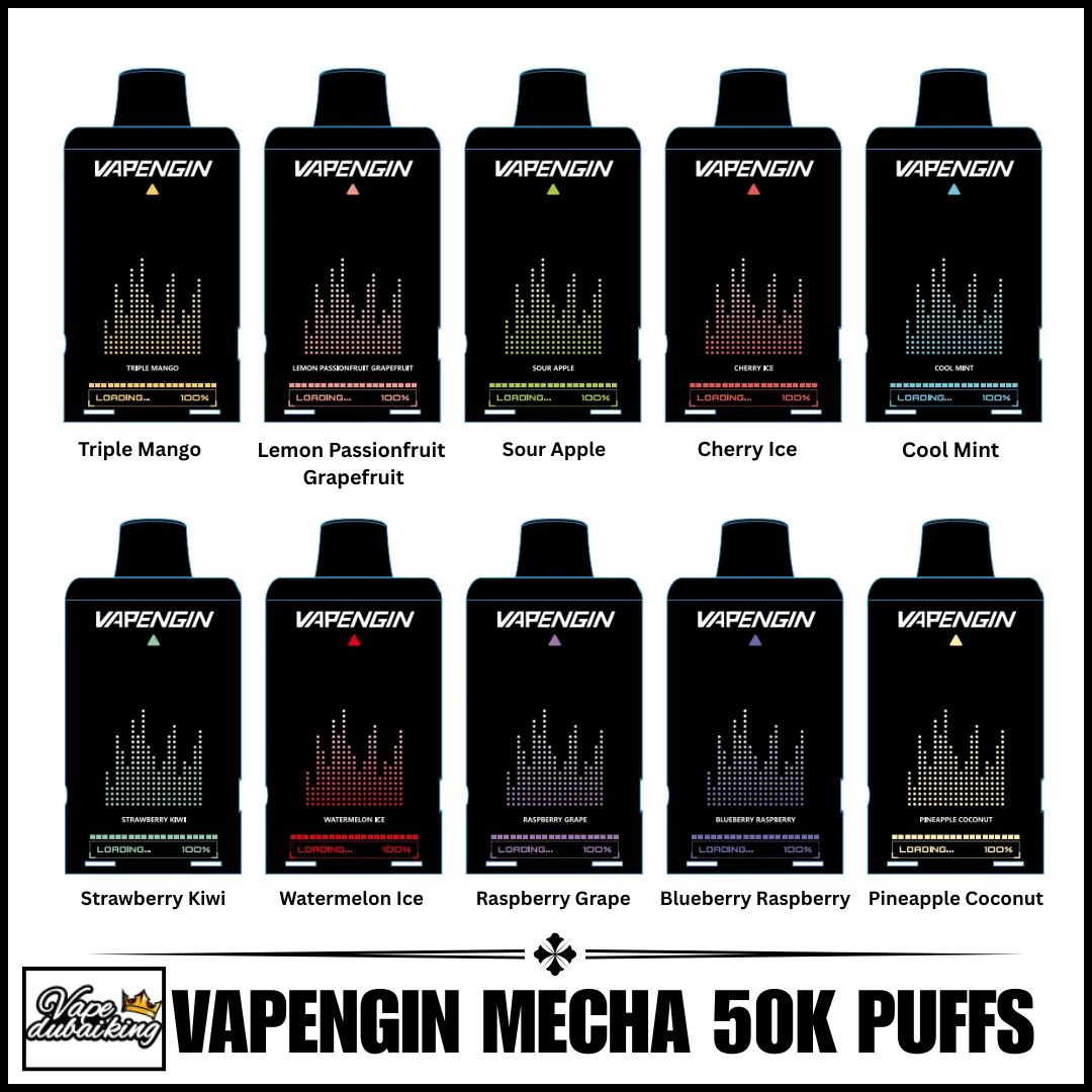 Vapengin Mecha 50000 Puffs Disposable All Flavors