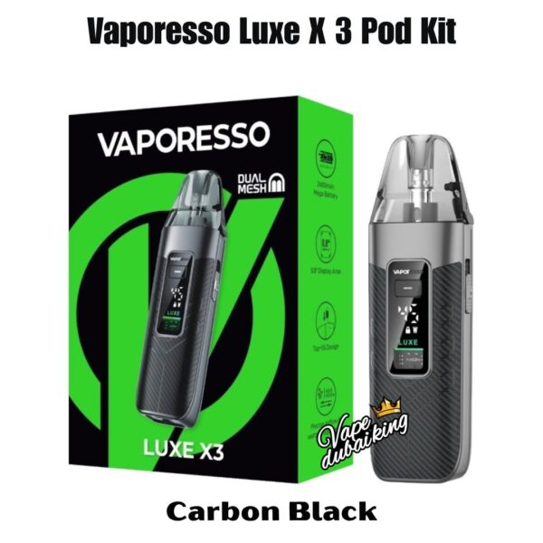 Vaporesso Luxe X3 Pod Kit Carbon Black