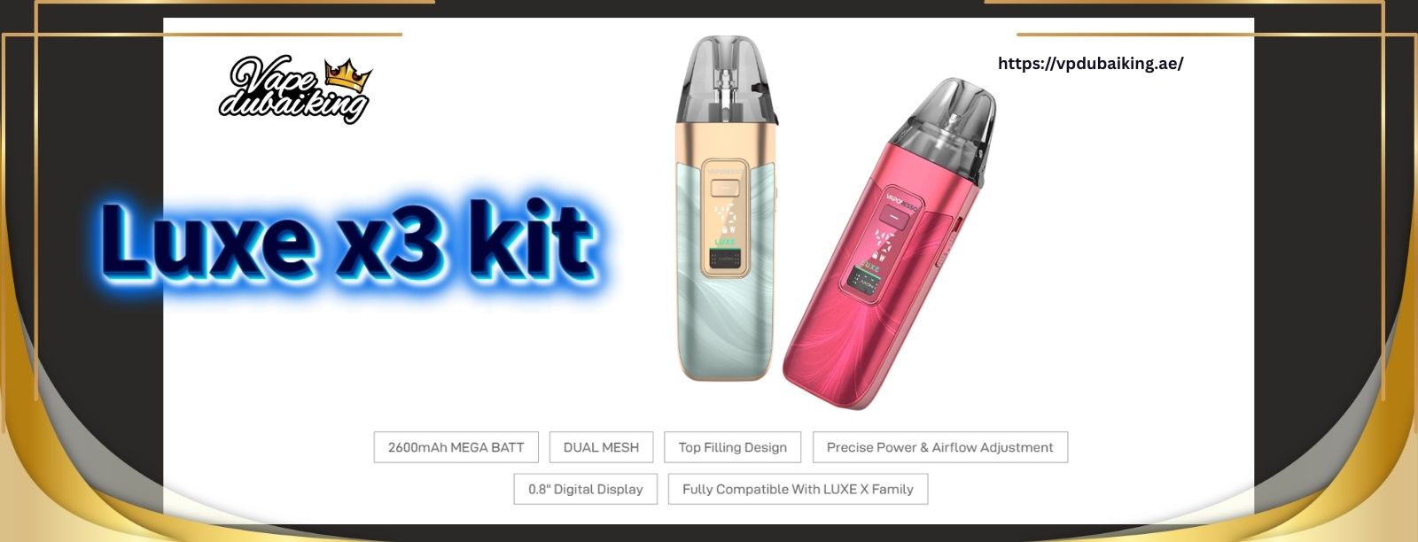 Vaporesso Luxe X3 Pod Kit Review