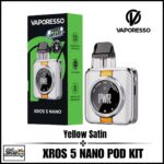 Vaporesso Xros 5 Nano Pod Kit Yellow Satin
