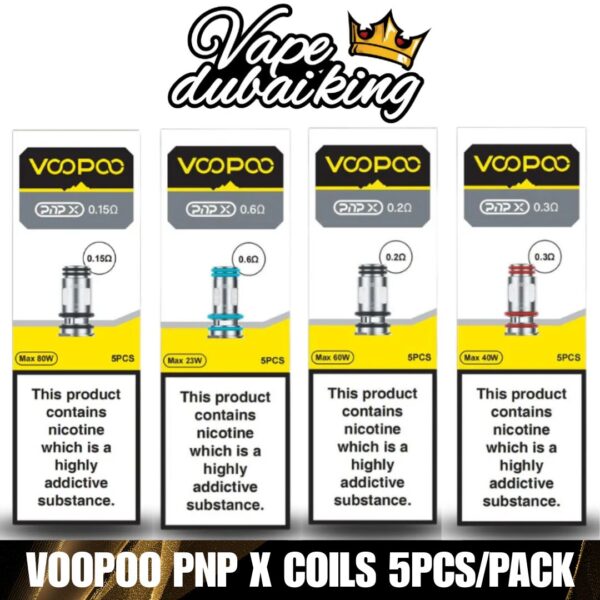 VooPoo PnP X Coils Pack Of 5
