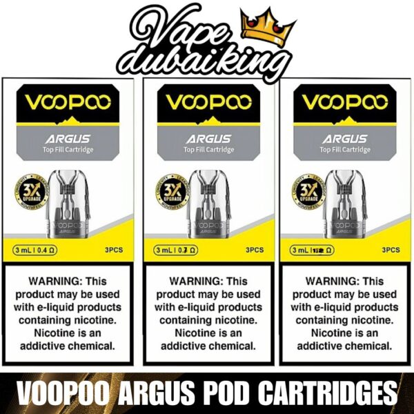 Voopoo Argus Pod Cartridges Top Fill 3ml In Dubai