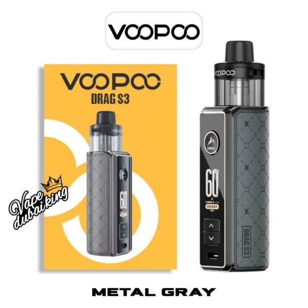 Voopoo Drag S3 Kit Metal Gray
