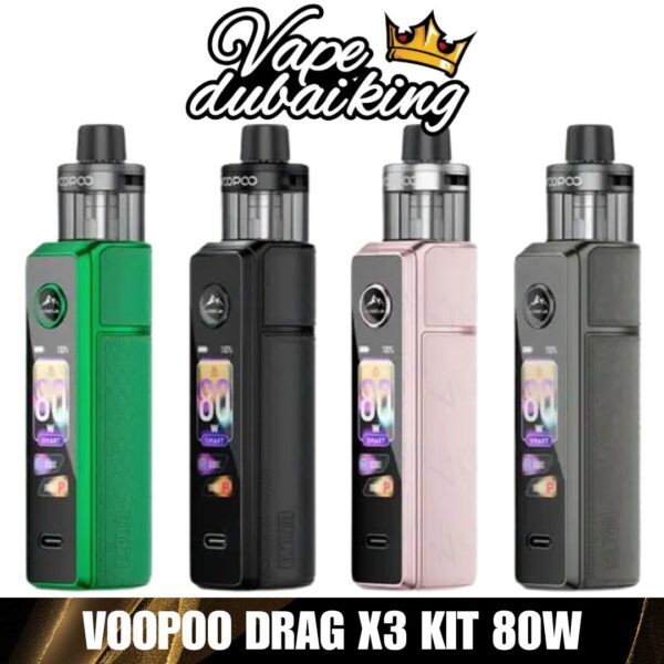 Voopoo Drag x3 Kit 80w with PnP X Pod In Dubai