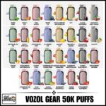 Vozol Gear Ice & Sweet 50000 Puffs All Flavors