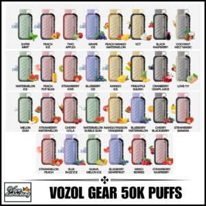 Vozol Gear Ice & Sweet 50000 Puffs Disposable in Dubai 2 Vozol Gear Ice & Sweet 50000 Puffs