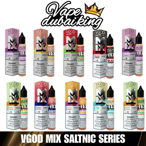 Vgod Mix Saltnic Series 30 ml in Dubai 25mg & 50mg